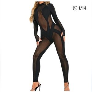 Solado Sheer
Black Jumpsuit